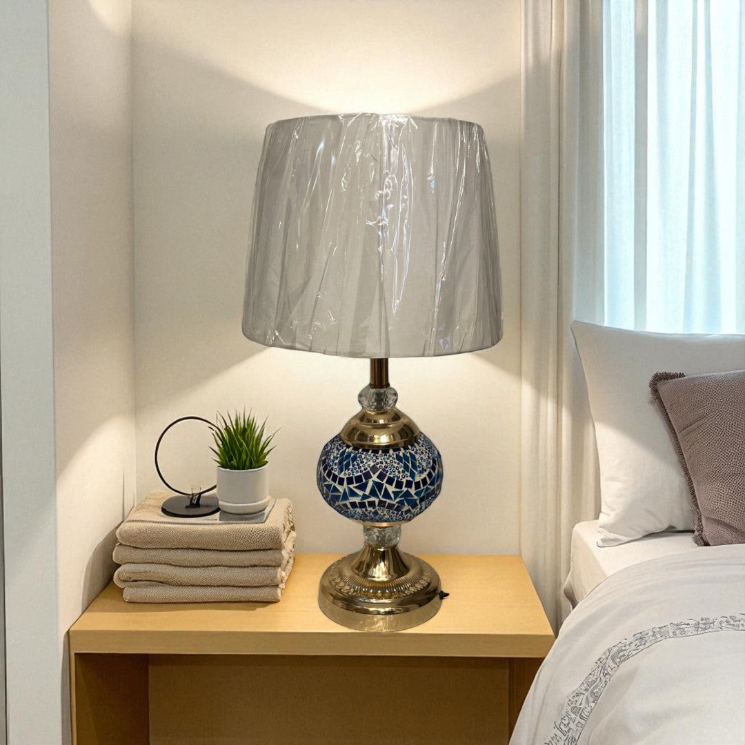 The Clement Brass Scroll Lamp